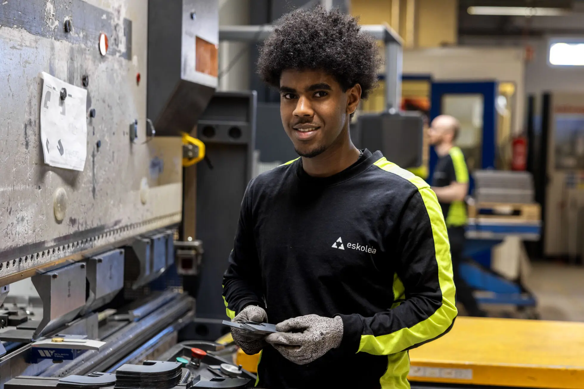 Bildet viser en mann