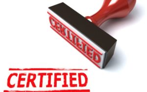 sertifiseringsstempel